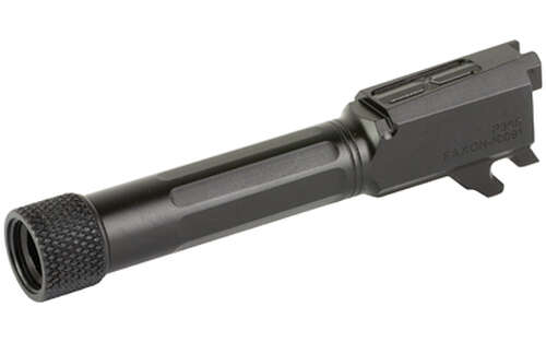 Barrels Choke Tubes Faxon Firearms Match Series FAXON MATCH BBL P365 SFLT BLK TB • Model: Match Series